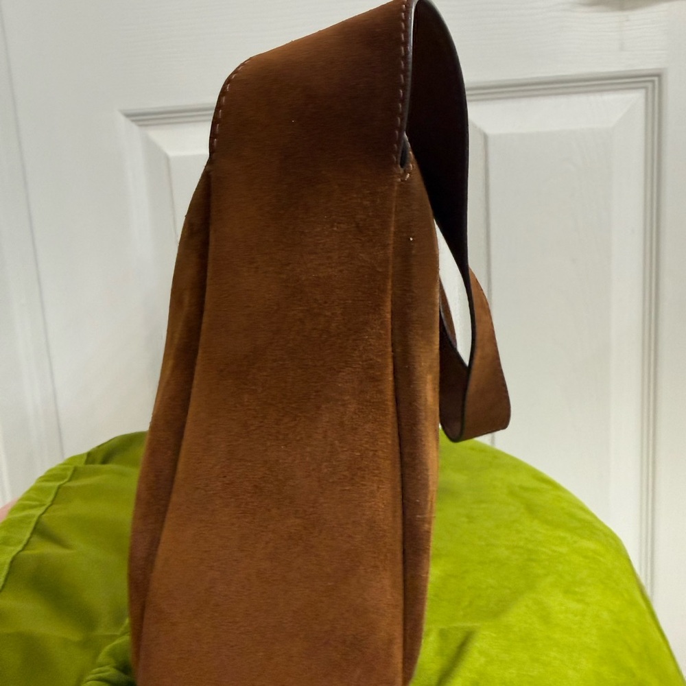 Tory Burch Romy Suede Shoulder Bag - Picture 4 of 10